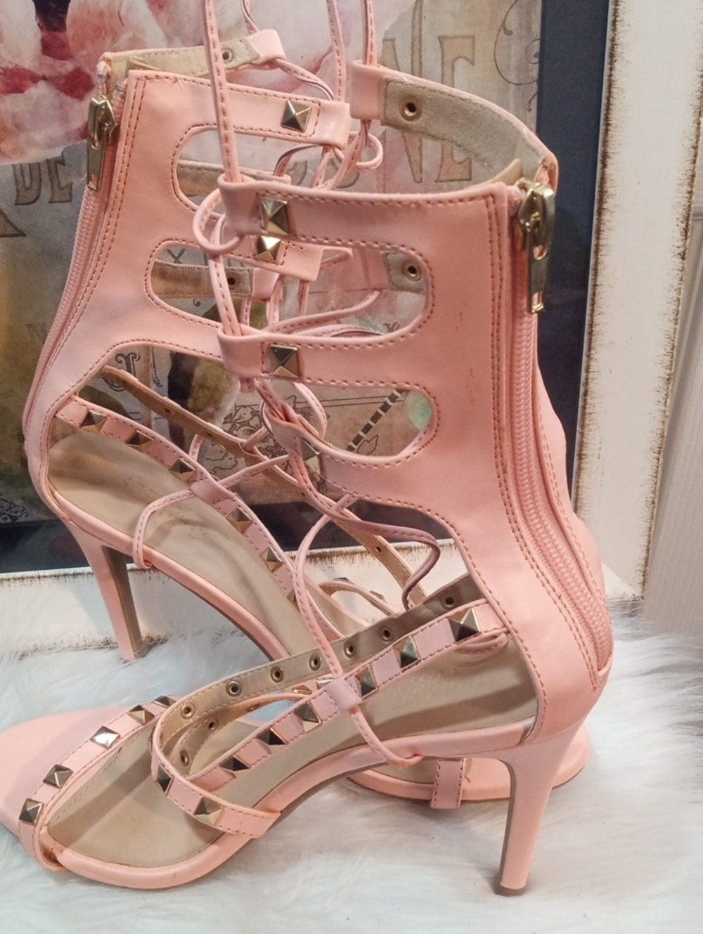 CHARLOTTE RUSSE BERLIN SANDALS - Picture 6 of 11